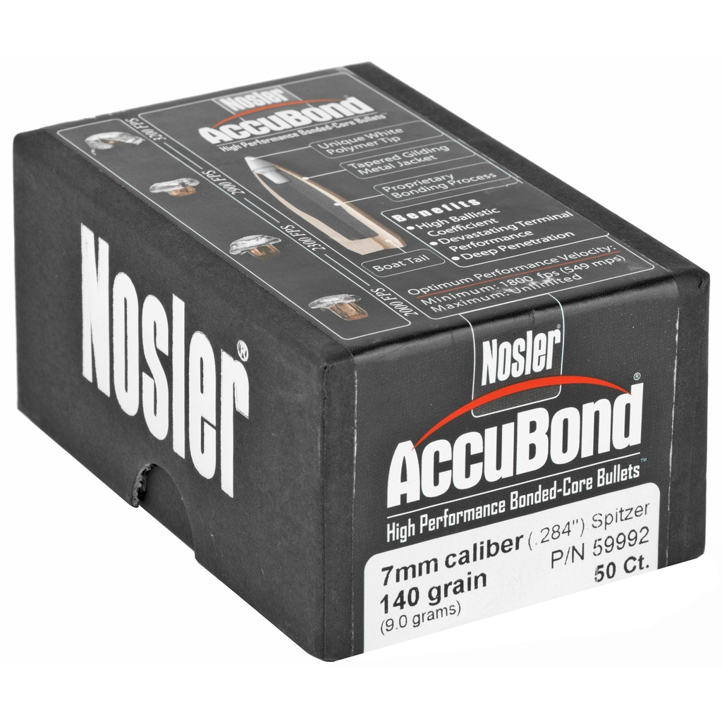 NOSLER 7MM 140GR ACCUBOND 50CT 1