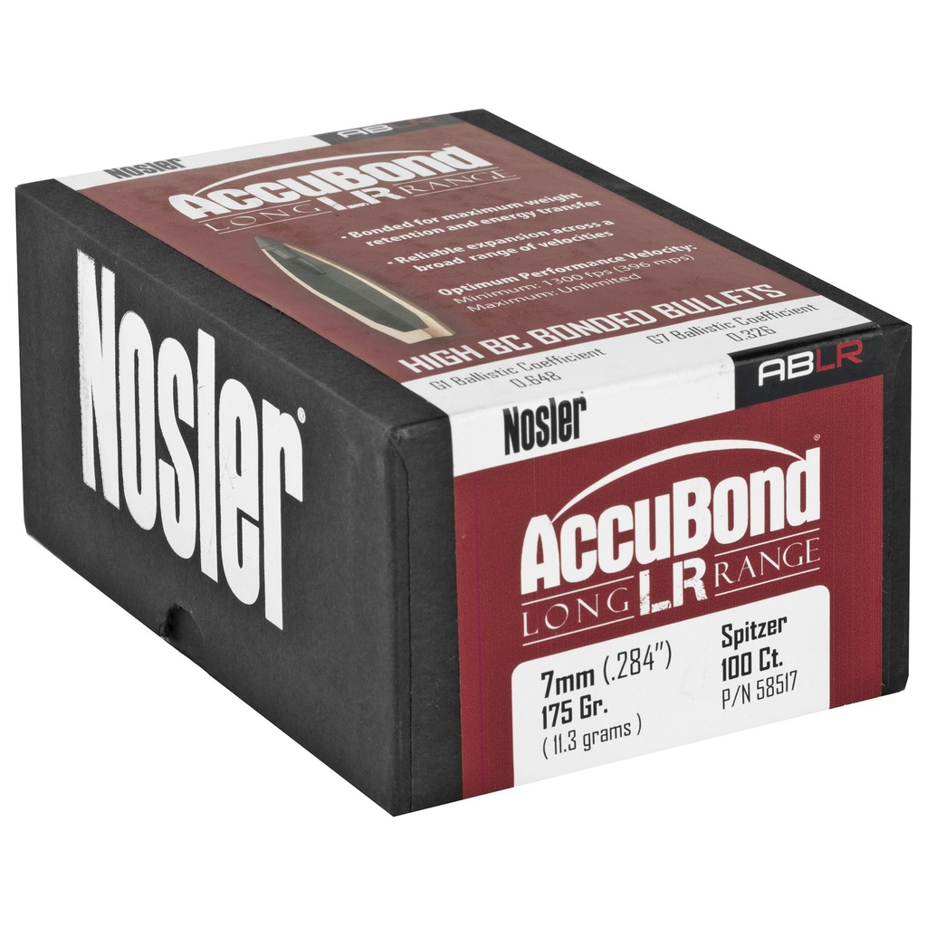 NOSLER ABLR 7MM 175GR SP 100CT 1