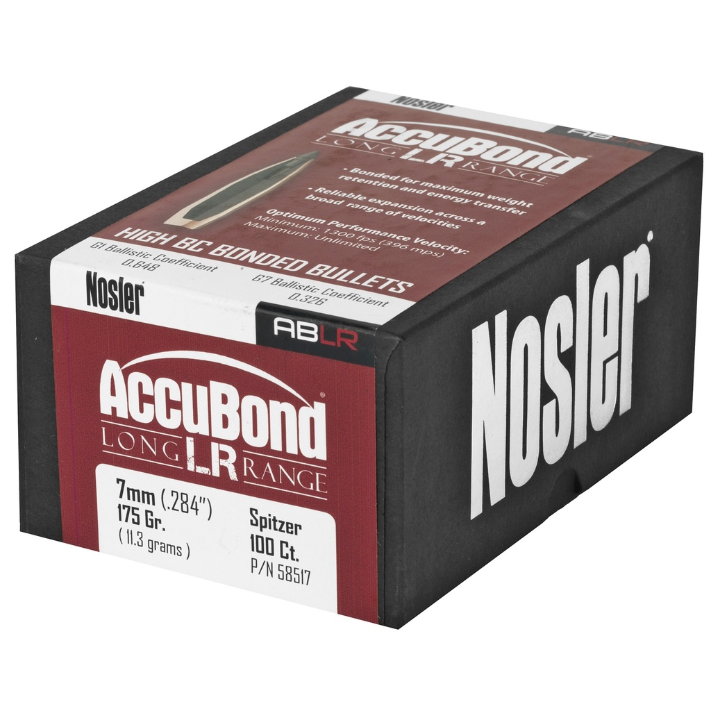 NOSLER ABLR 7MM 175GR SP 100CT 2