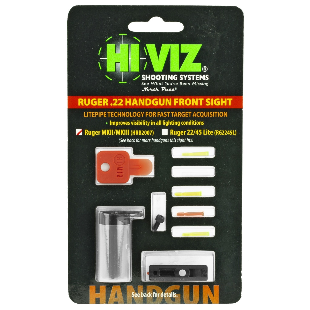 Hi-Viz HIVIZ IC FRNT RUG MKI-IV GRN/RD/WHT 2
