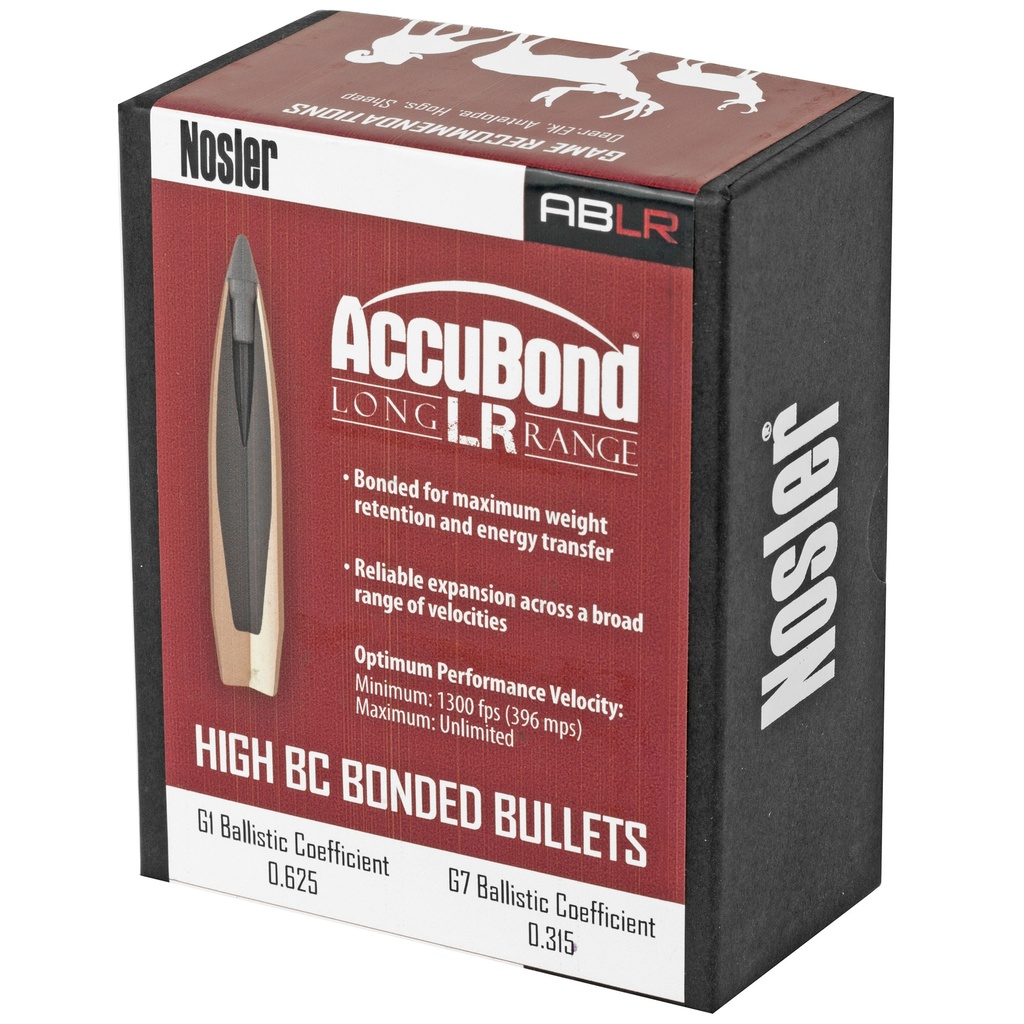 NOSLER ABLR 6.5MM 142GR SP 100CT 2