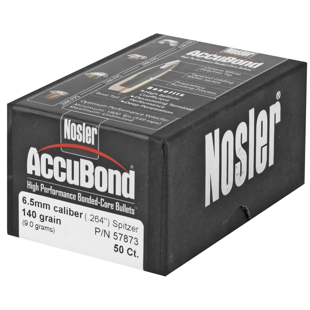 NOSLER 6.5MM 140GR ACCUBOND 50CT 2
