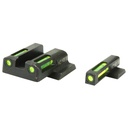 Hi-Viz HIVIZ H3 NS S&W M&P SHIELD G/G WH 1