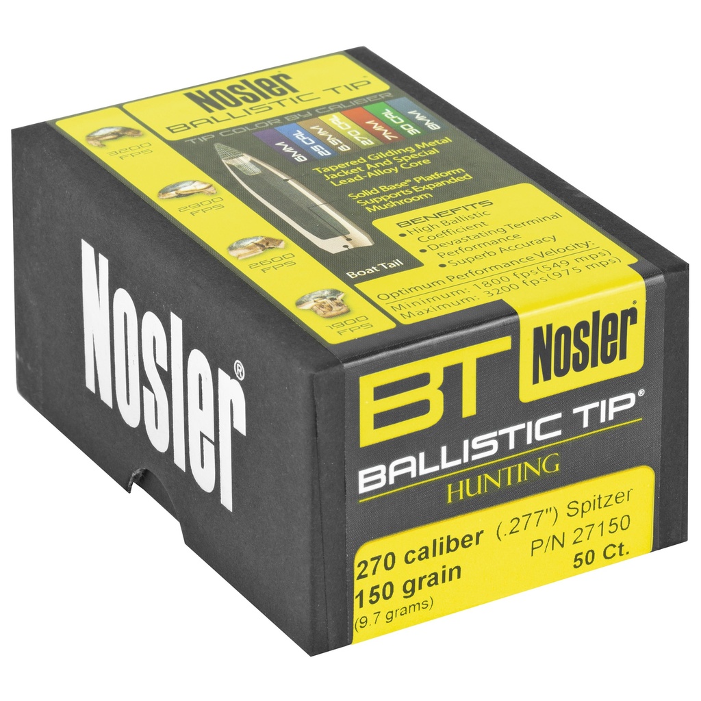 NOSLER 270 CAL 150GR 50CT 1