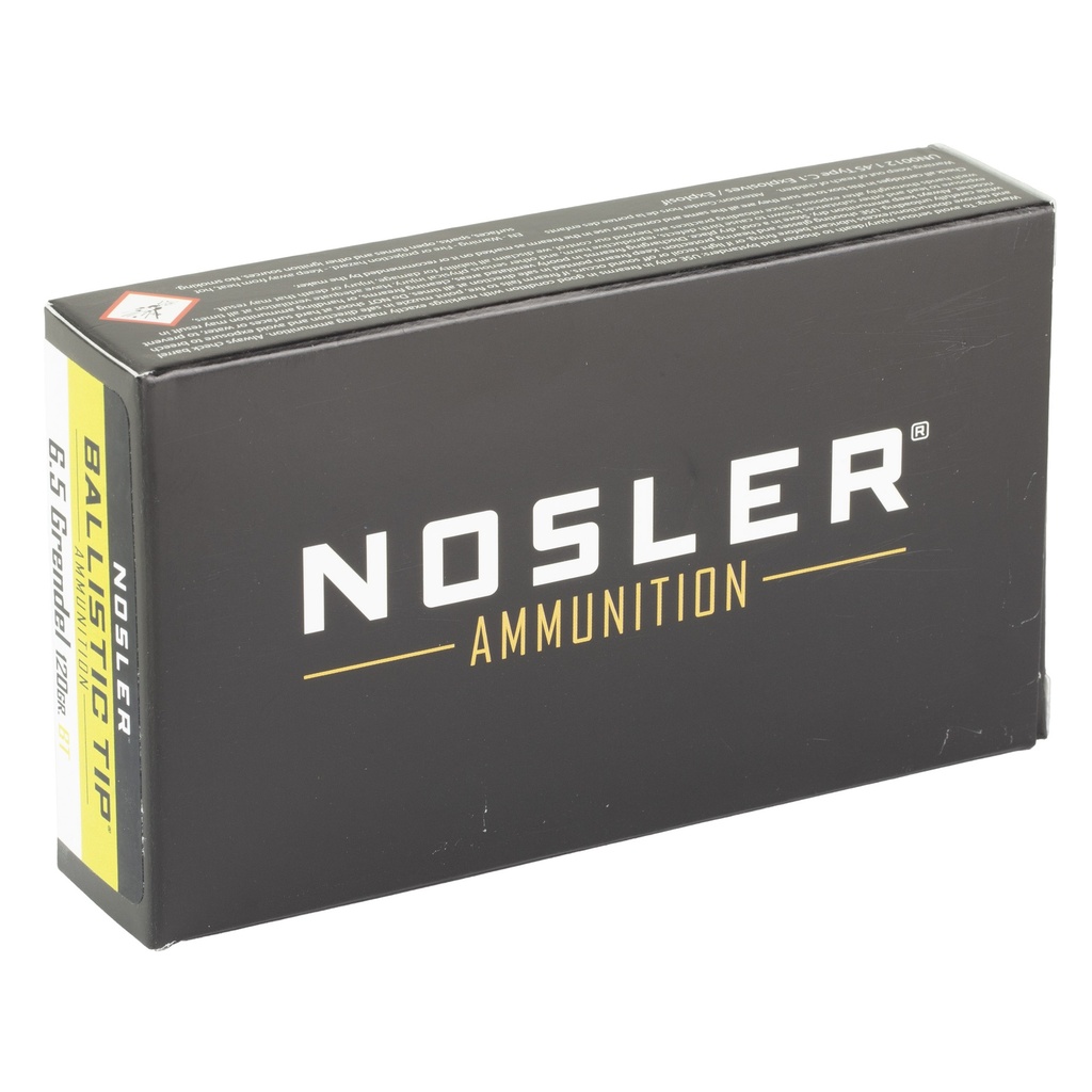 NOSLER 6.5 GRENDEL 120GR BT 20/200 1
