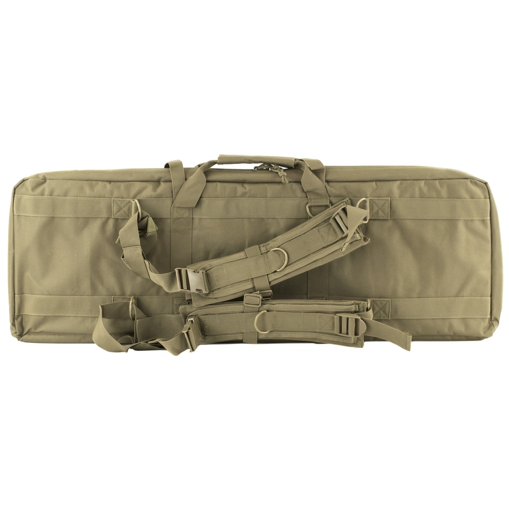 NCSTAR VISM DBL CARB CASE TAN 36" 1