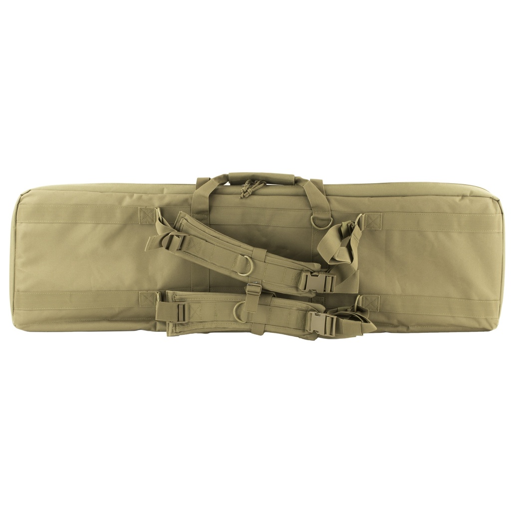 NCSTAR VISM DBL CARB CASE TAN 42" 1