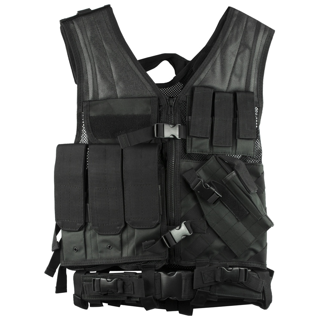 NCSTAR TACTICAL VEST MED-2XL BLK 1