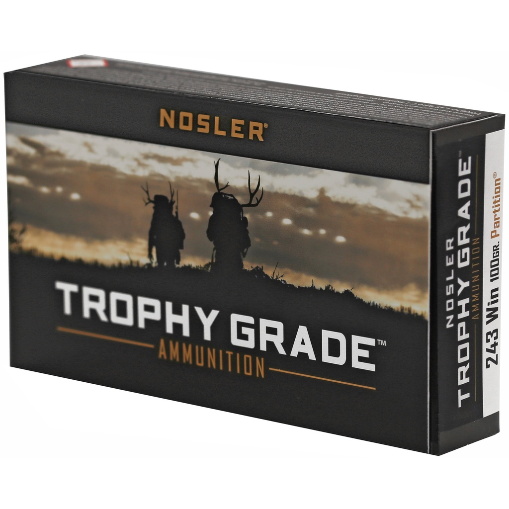 NOSLER TG 243WIN 100GR PT 20/200 2