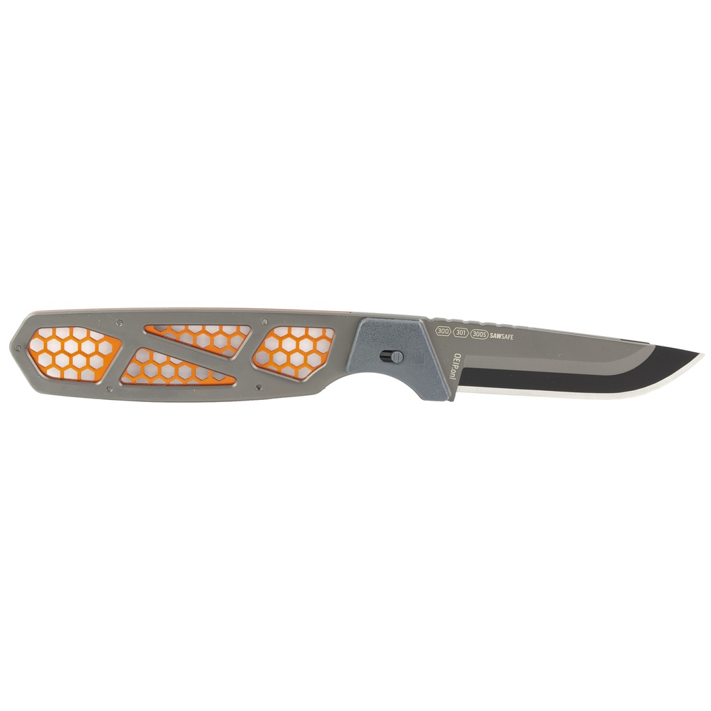 Outdoor Edge OD EDGE RAZOR APX 3" 7 ORG W/SHEATH 1