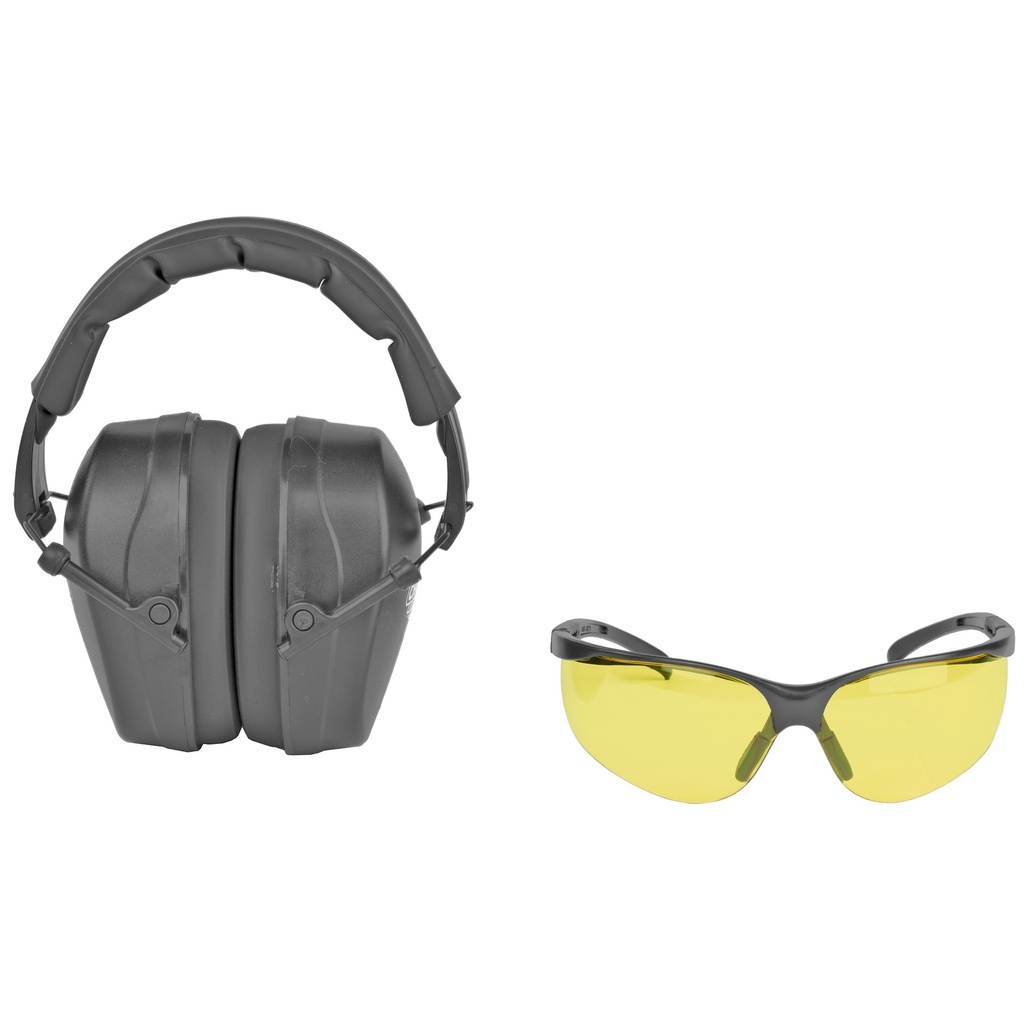 CHAMPION SHOOTING EYE/EAR COMBO BLK 1