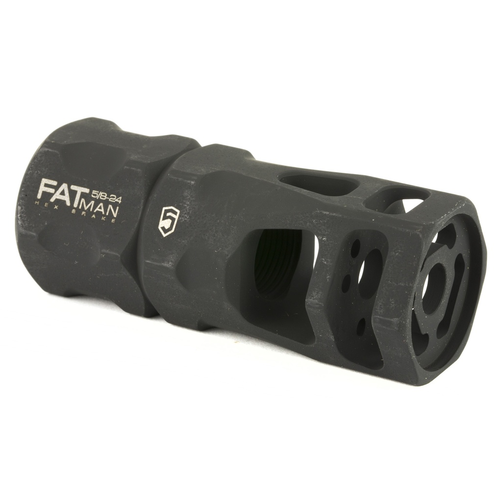 Phase 5 Weapon Systems PHASE5 FATMAN HEX BRAKE 7.62 BLK 1