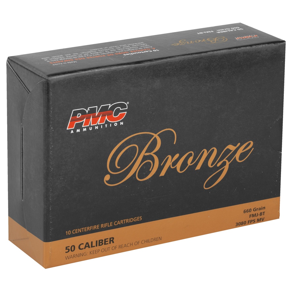 PMC BRNZ 50BMG 660GR FMJ BT 10/200 1