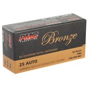 PMC BRNZ 25ACP 50GR FMJ 50/1000 1