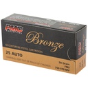 PMC BRNZ 25ACP 50GR FMJ 50/1000 2