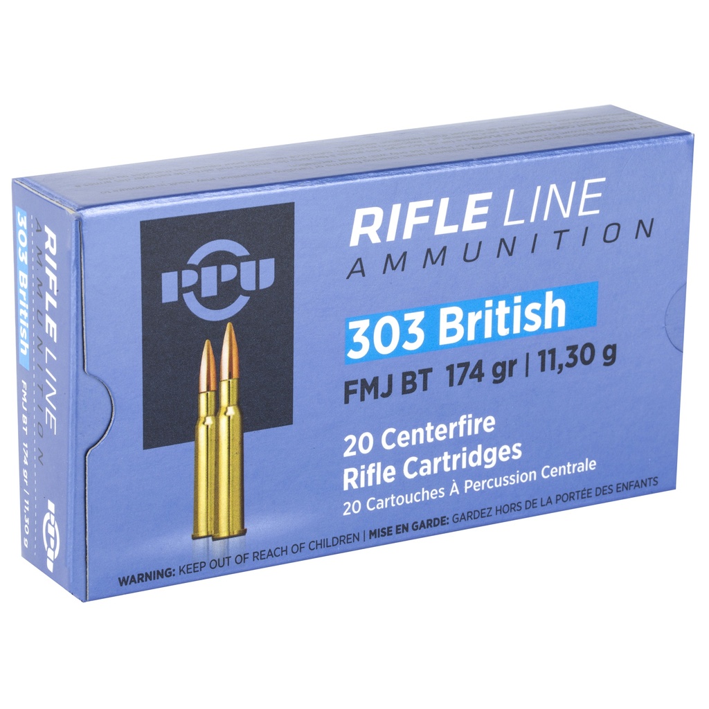 Prvi Partizan PPU 303 BRITISH FMJ 174GR 20/200 1