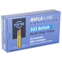 Prvi Partizan PPU 303 BRITISH FMJ 174GR 20/200 1