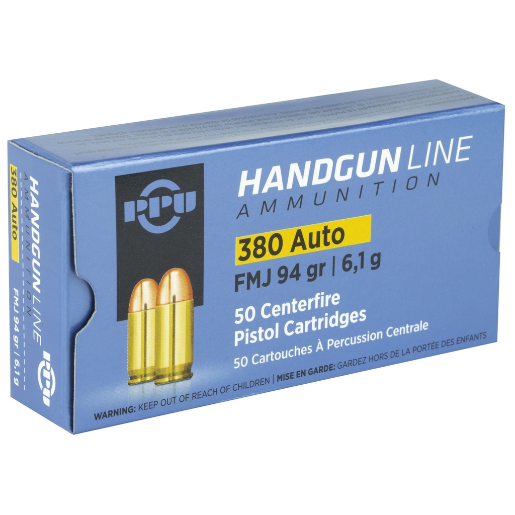 Prvi Partizan PPU 380ACP FMJ 94GR 50/1000 1