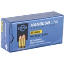 Prvi Partizan PPU 25ACP FMJ 50GR 50/1000 1