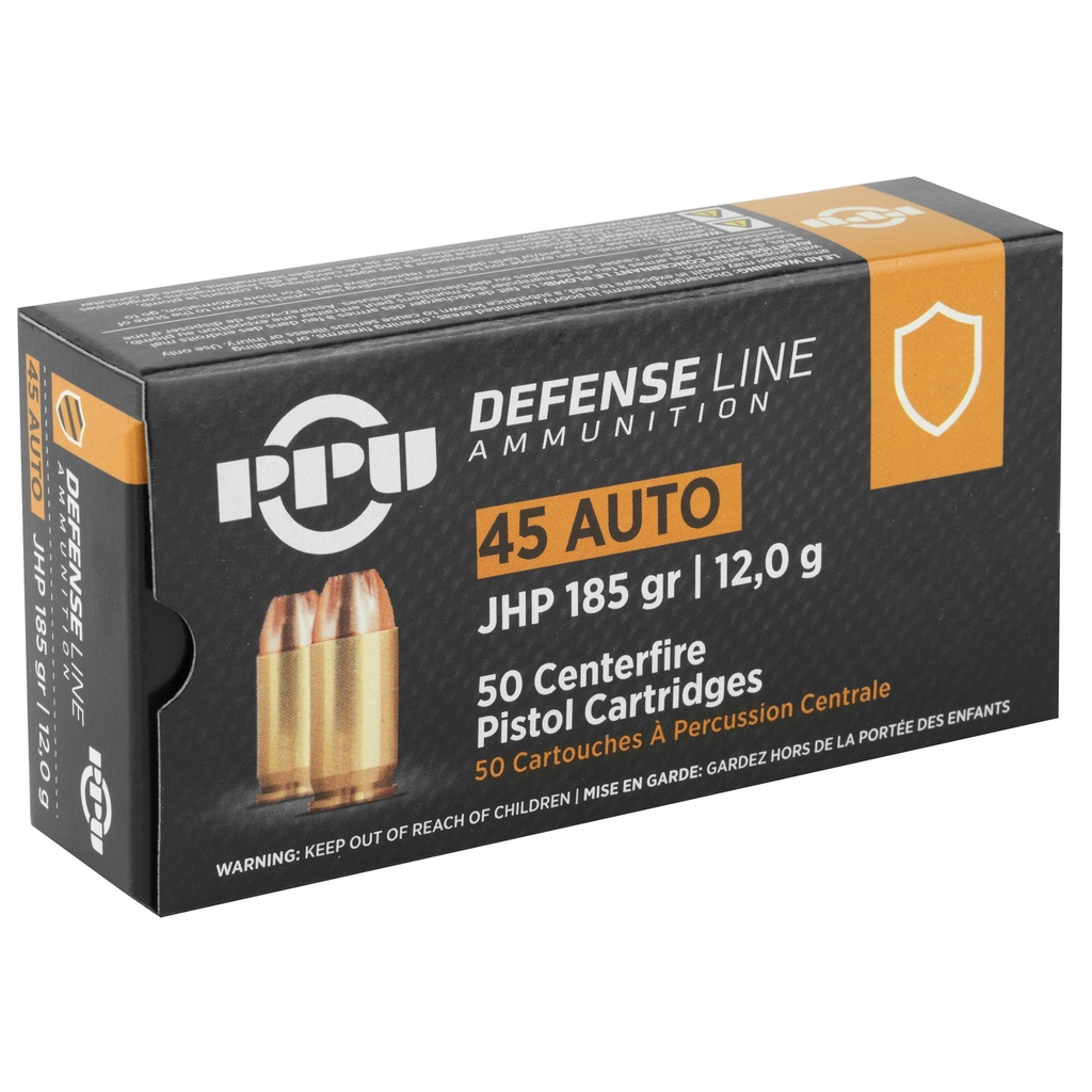 Prvi Partizan PPU 45ACP JHP 185GR 50/500 1