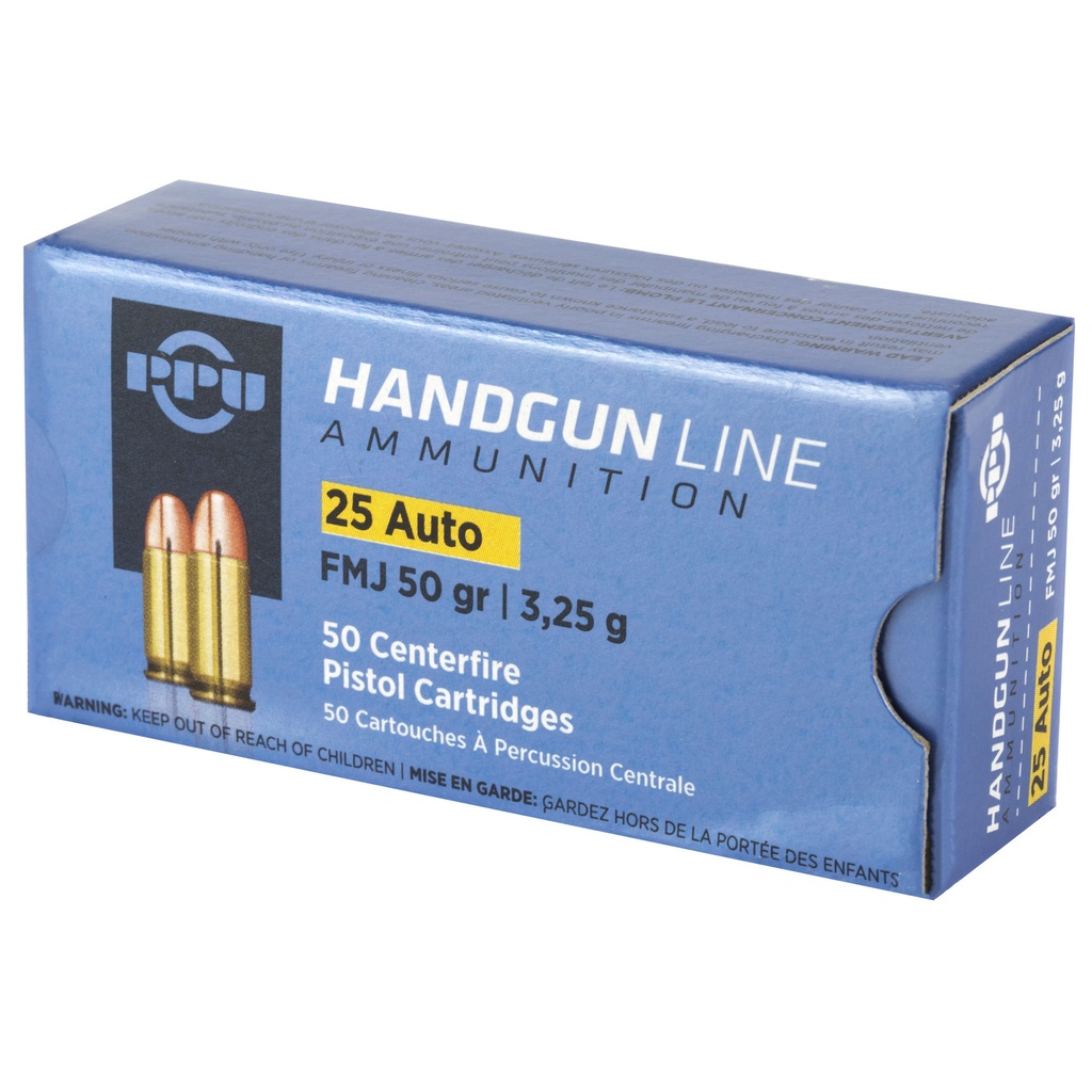 Prvi Partizan PPU 25ACP FMJ 50GR 50/1000 2