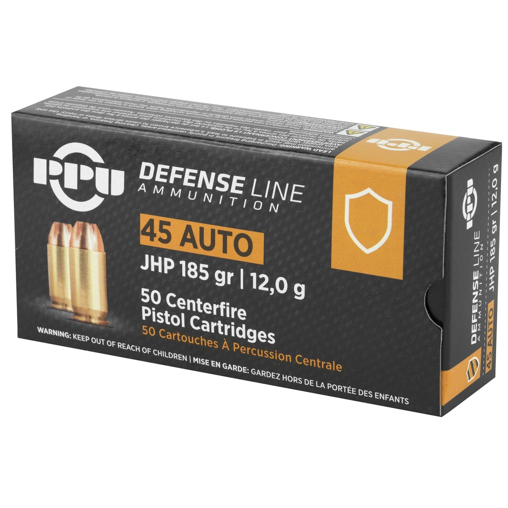 Prvi Partizan PPU 45ACP JHP 185GR 50/500 2