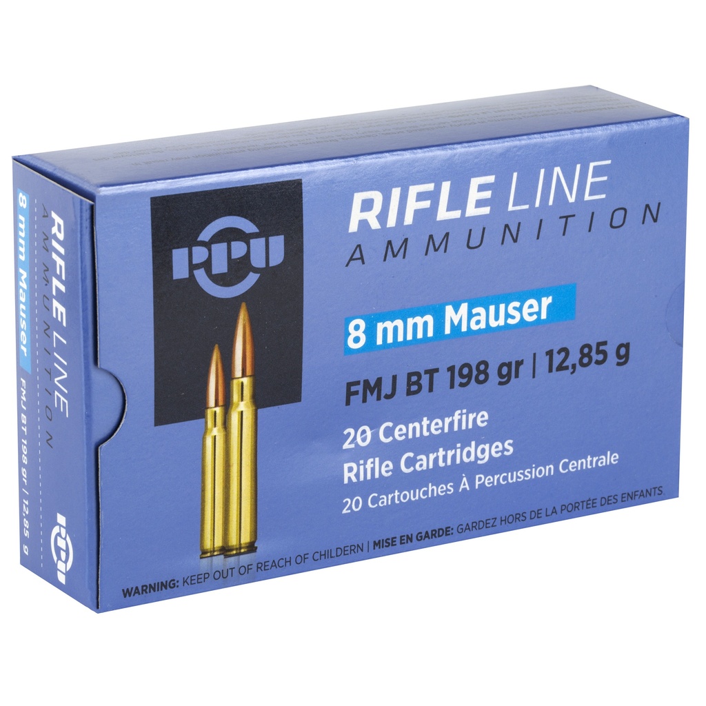 Prvi Partizan PPU 8MM MAUSER FMJ 198GR 20/200 1