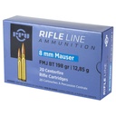 Prvi Partizan PPU 8MM MAUSER FMJ 198GR 20/200 2