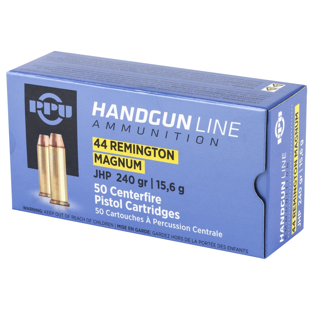 Prvi Partizan PPU 44MAG JHP 240GR 50/500 2