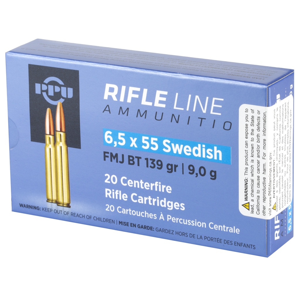 Prvi Partizan PPU 6.5X55 SWEDISH FMJ 139GR 20/200 2