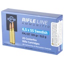 Prvi Partizan PPU 6.5X55 SWEDISH FMJ 139GR 20/200 2