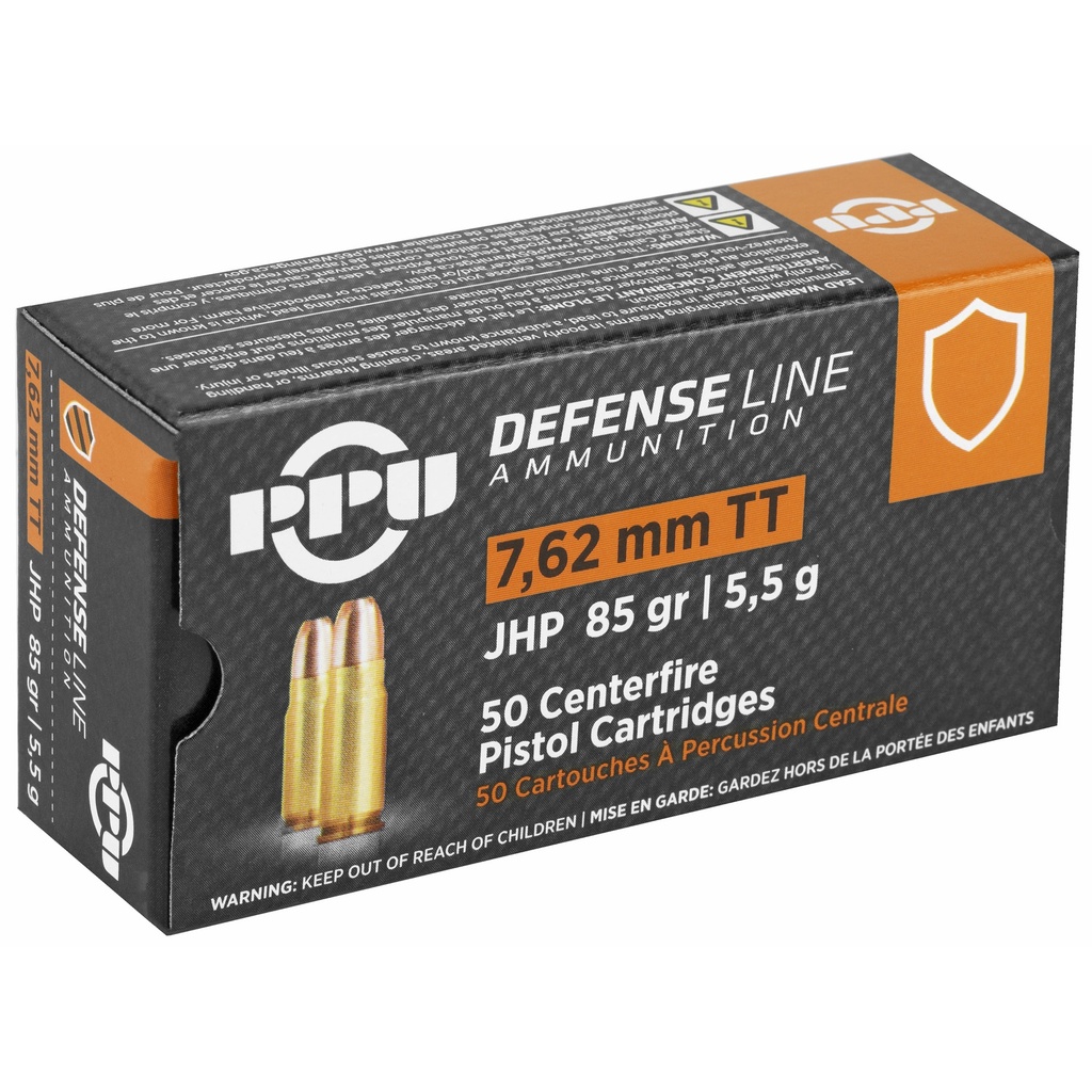 Prvi Partizan PPU 7.62 TOKAREV JHP 85GR 50/500 1