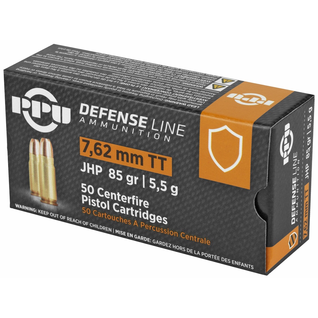 Prvi Partizan PPU 7.62 TOKAREV JHP 85GR 50/500 2