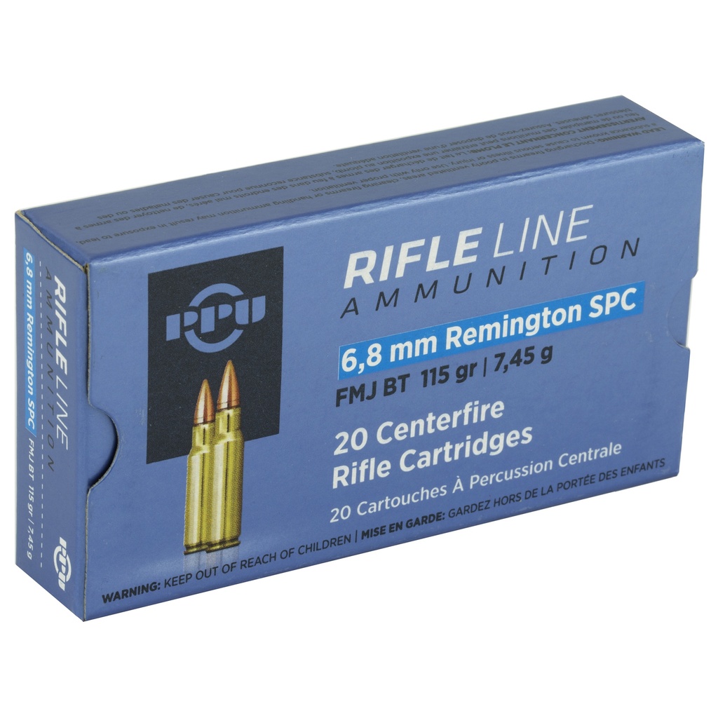 Prvi Partizan PPU 6.8SPC FMJBT 115GR 20/1000 1