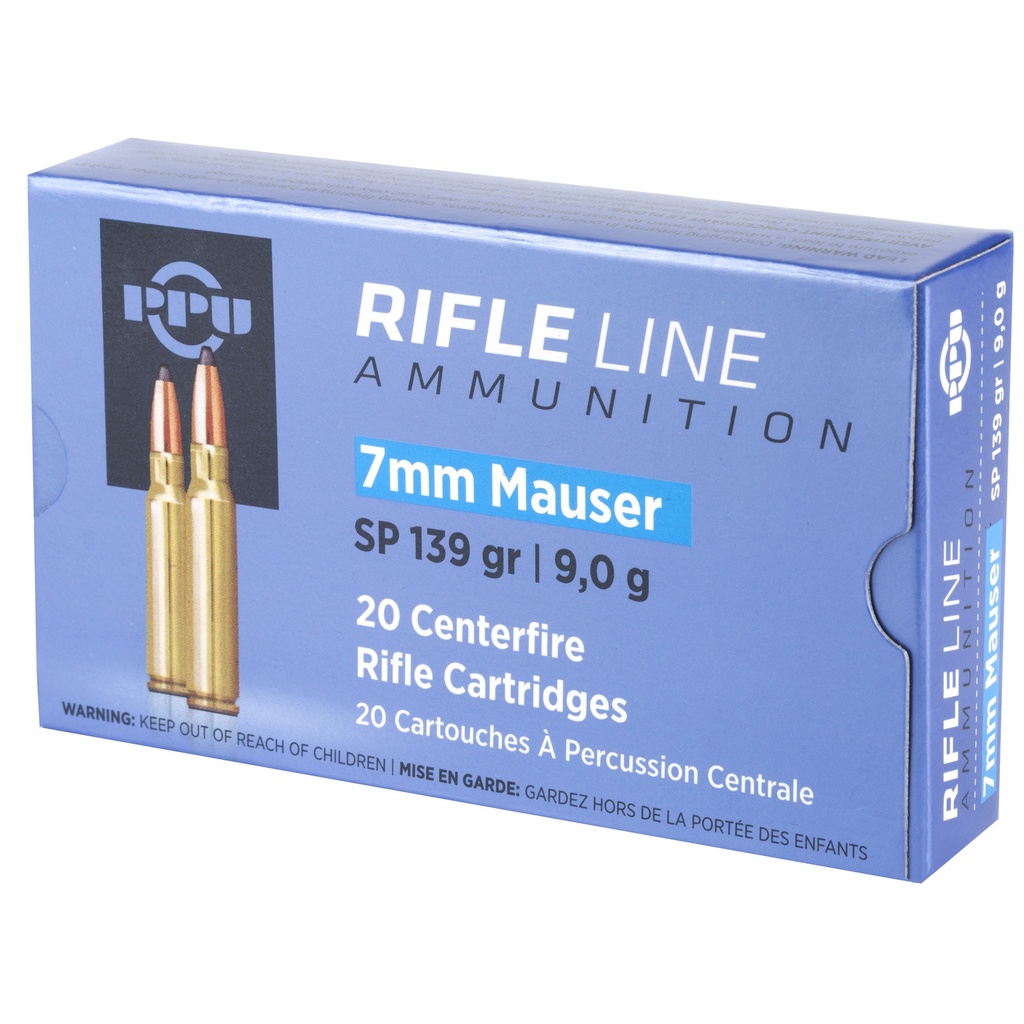Prvi Partizan PPU 7MM MAUSER SP 139GR 20/200 2