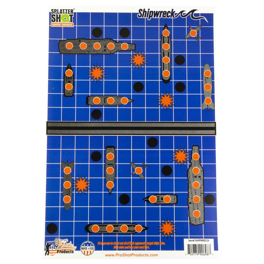 Pro-Shot Products PROSHOT GS SHIP 12X18 TP 8PK 1