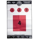 Pro-Shot Products PROSHOT MXM WHITE PISTOL TRNG 6PK 3