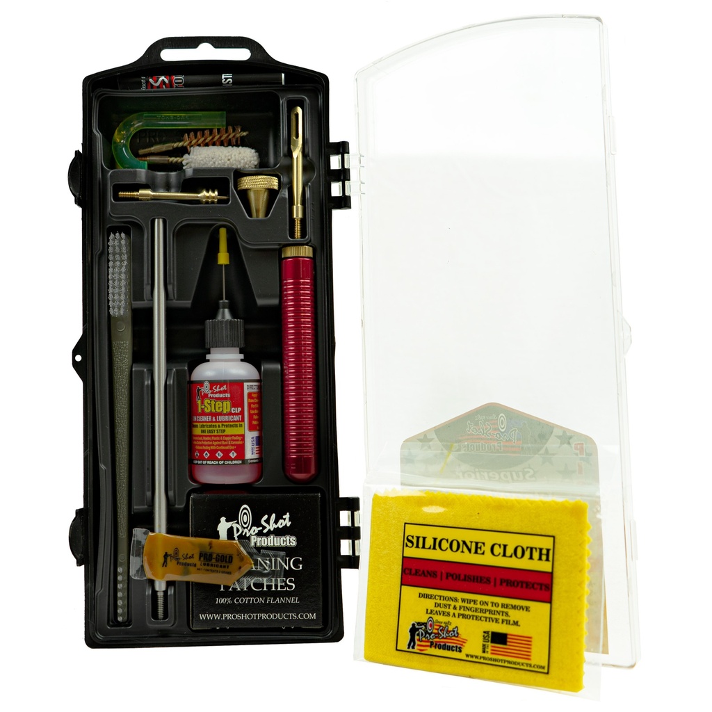 PRO-SHOT PSTL CLNG KIT 38/357/9MM BX 1