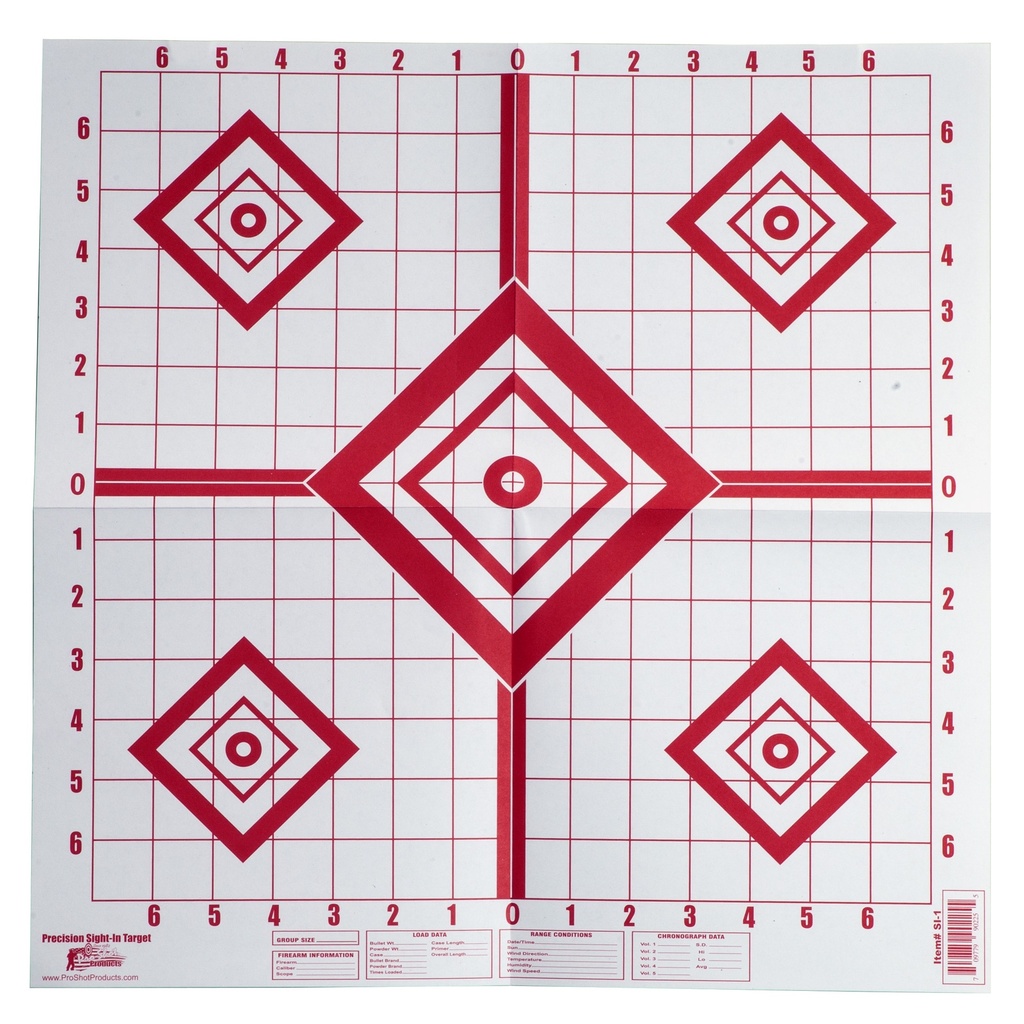 Pro-Shot Products PROSHOT 16X16 RED SIGHT IN 10PK 1