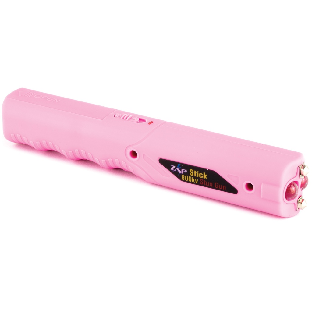 PS ZAP STUN STICK/LIGHT 800 000 PINK 1