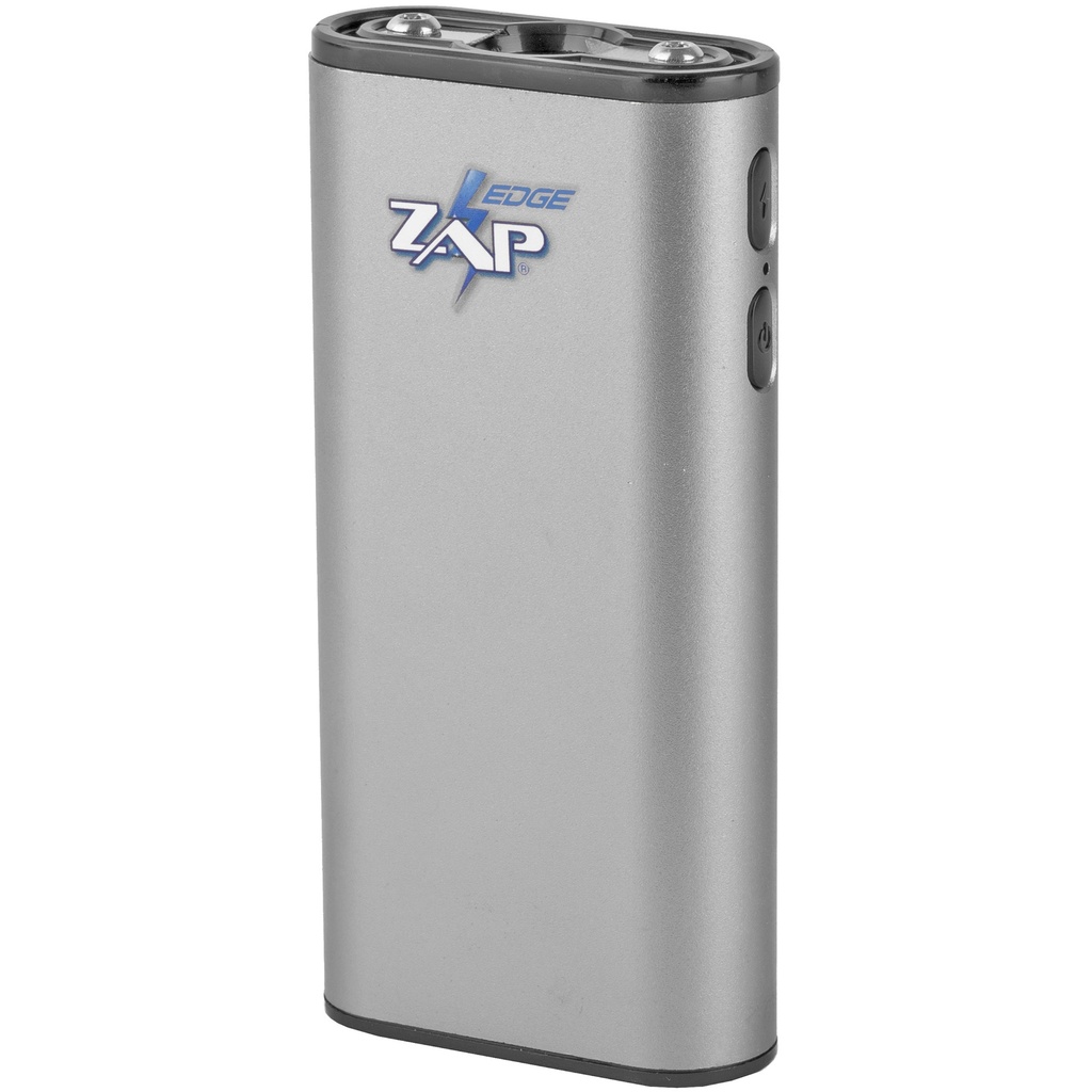 PS ZAP EDGE USB RECHARGE GUN METAL 2