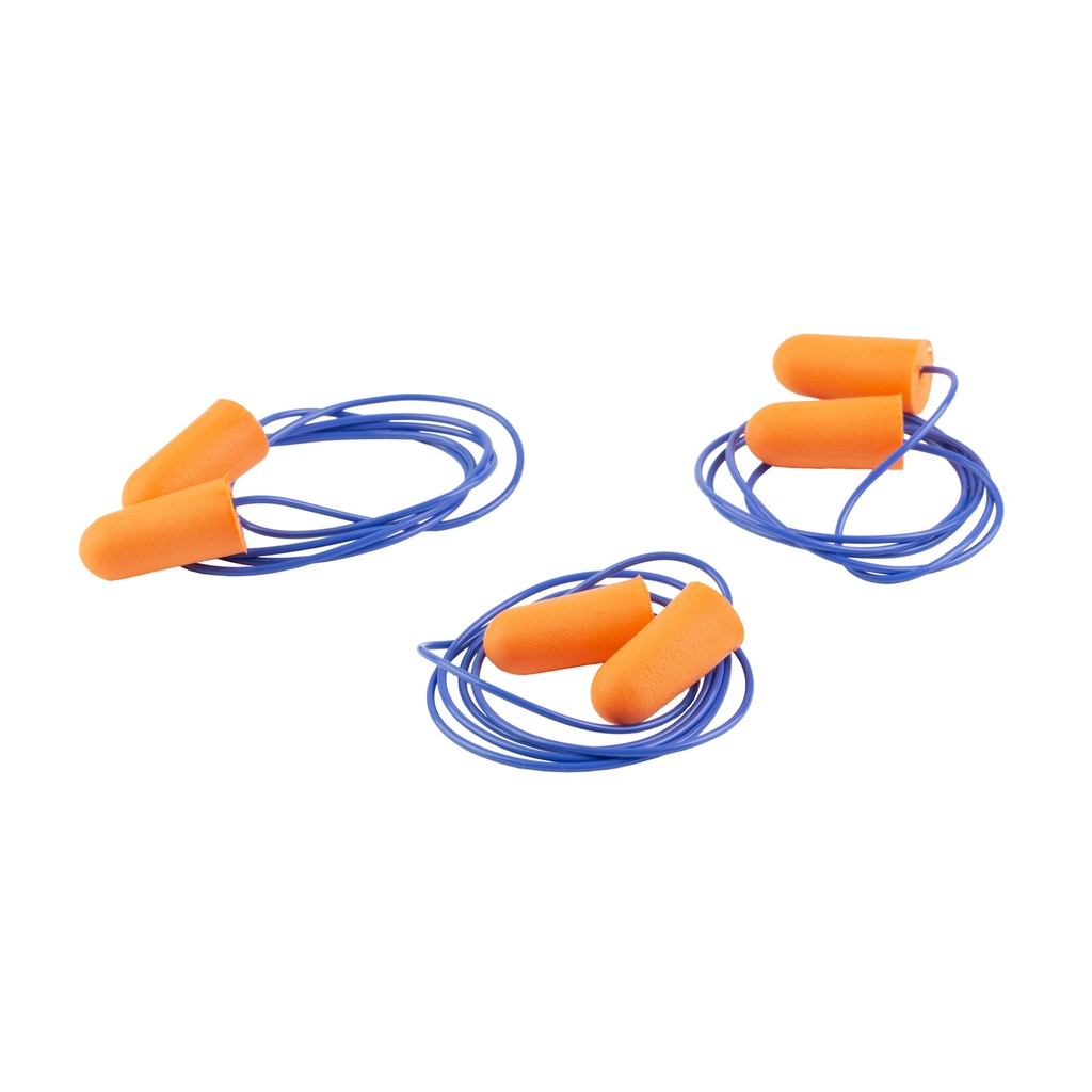 RADIANS CORDED EARPLUGS 3PK ORANGE 1