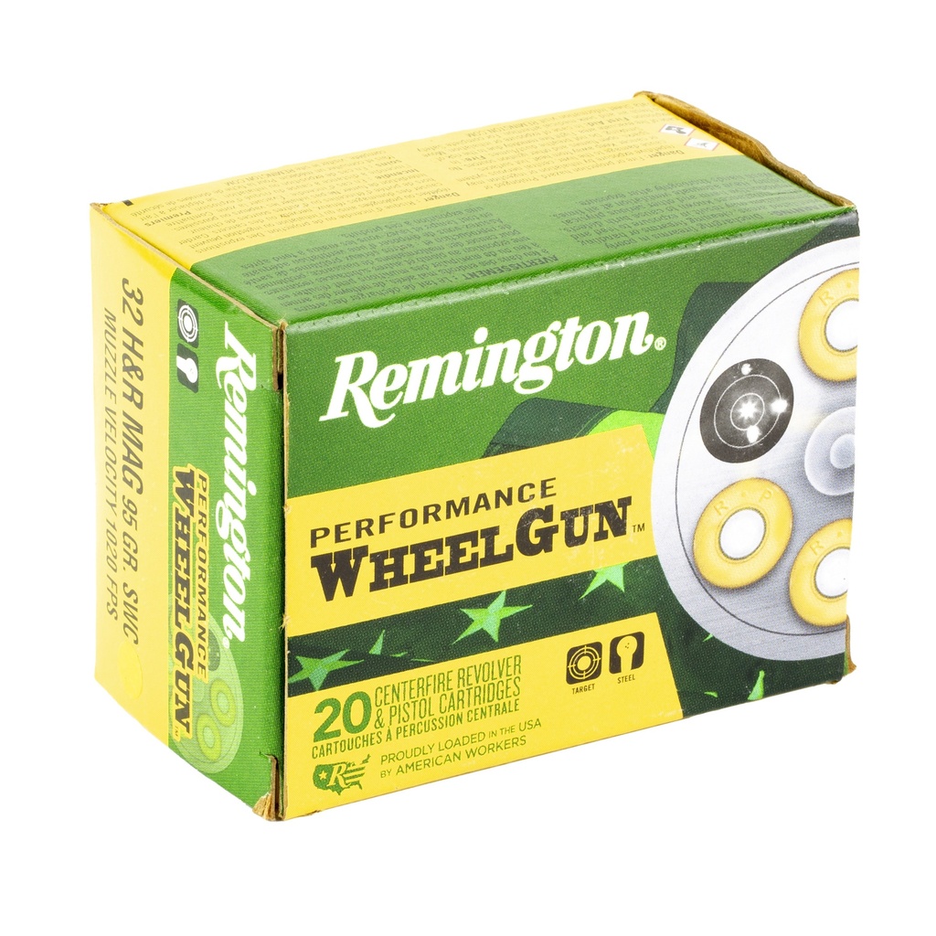 Remington REM WHLGUN 32H&R MAG 95GR 20/500 1