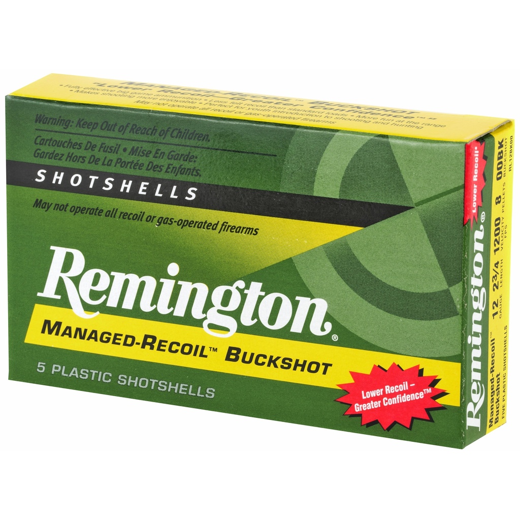 Remington REM EXP MR 12GA 2.75" OO BCK 5/100 2