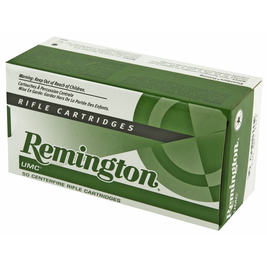 Remington REM UMC 30CARB 110GR FMJ 50/500 2