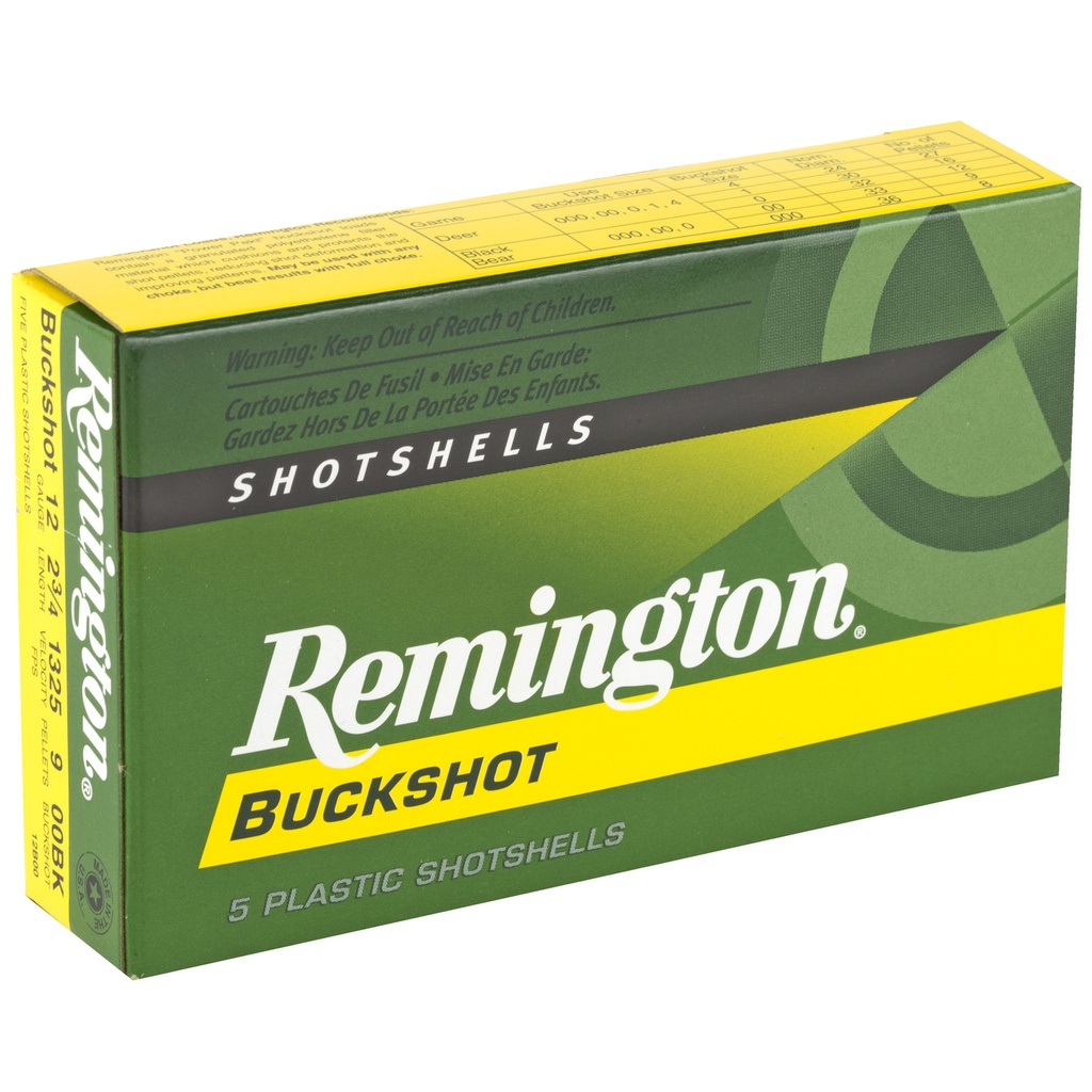 Remington REM EXP 12GA 2.75" 00 BCK 5/250 1