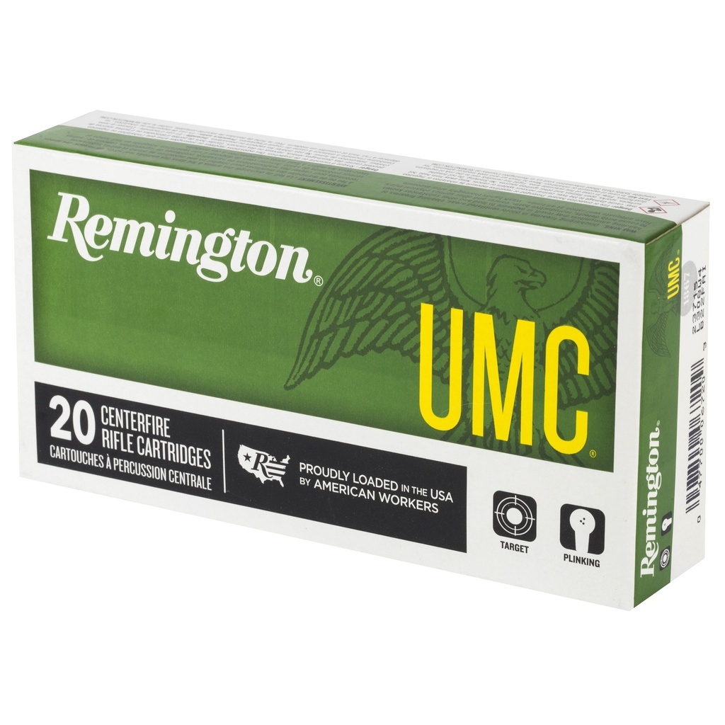 Remington REM UMC 308WIN 150GR FMJ 20/200 2