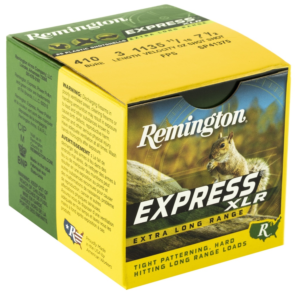 Remington REM EXP LR 410 3" # 7.5 25/250 1