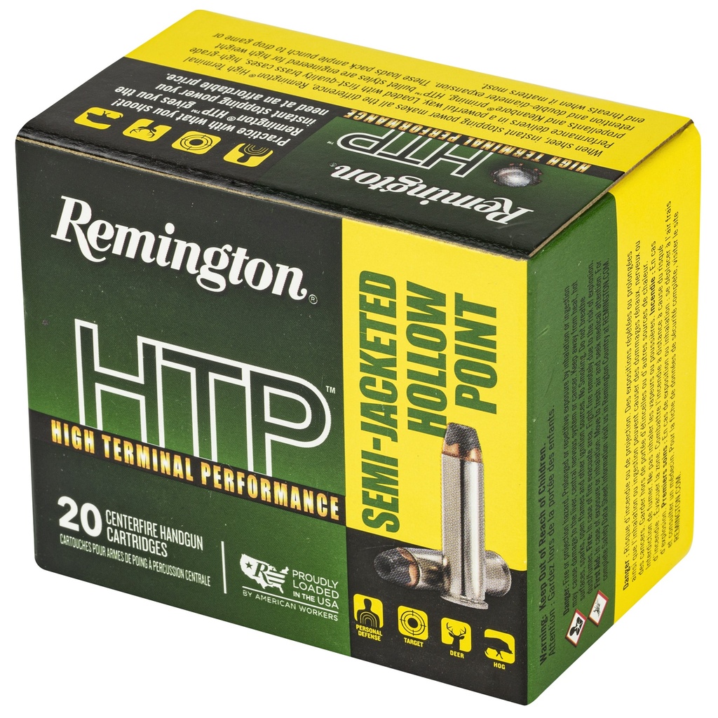 Remington REM HTP 38 SPL 110GR SJHP 20/500 2