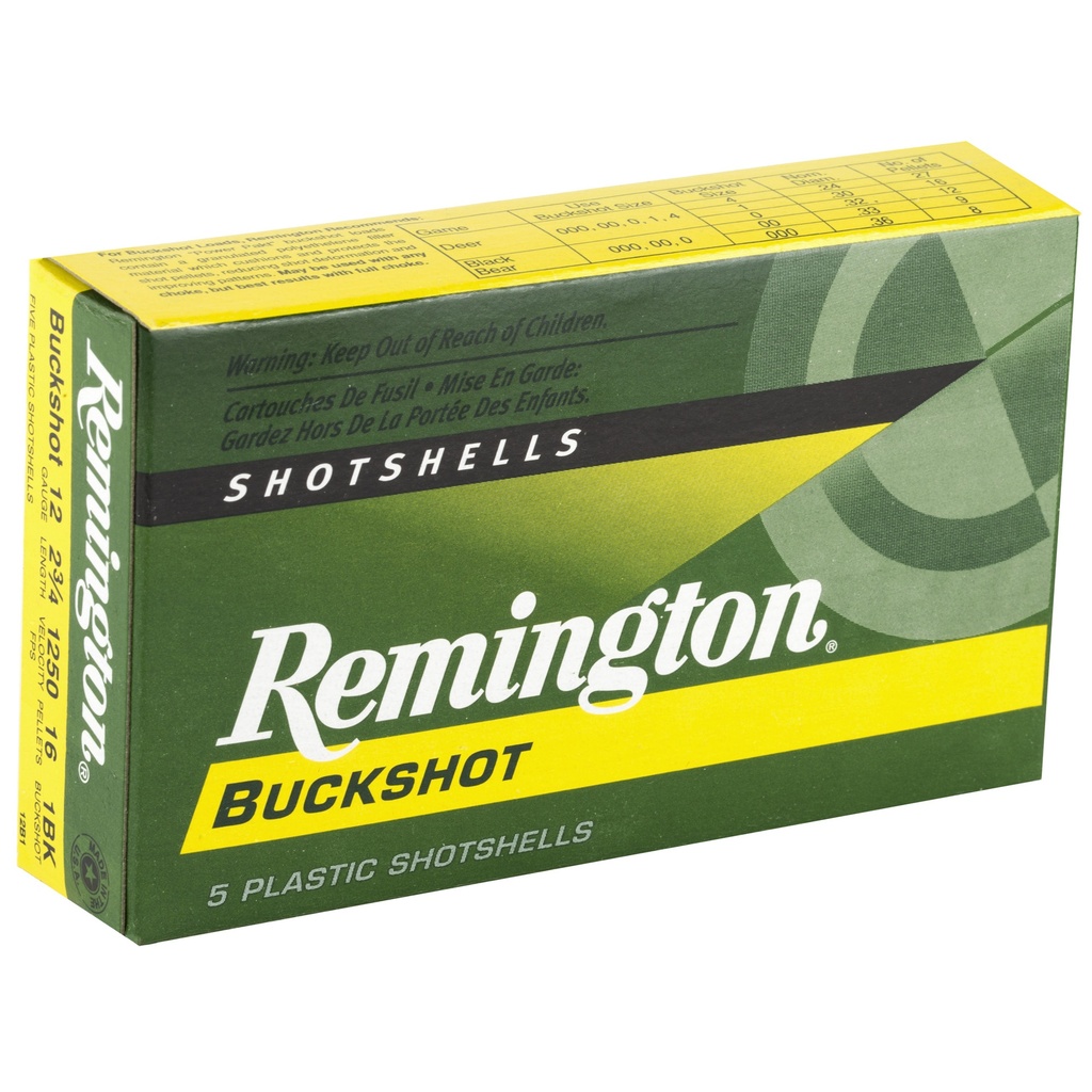 Remington REM EXP 12GA 2.75" 1 BUCK 5/250 1